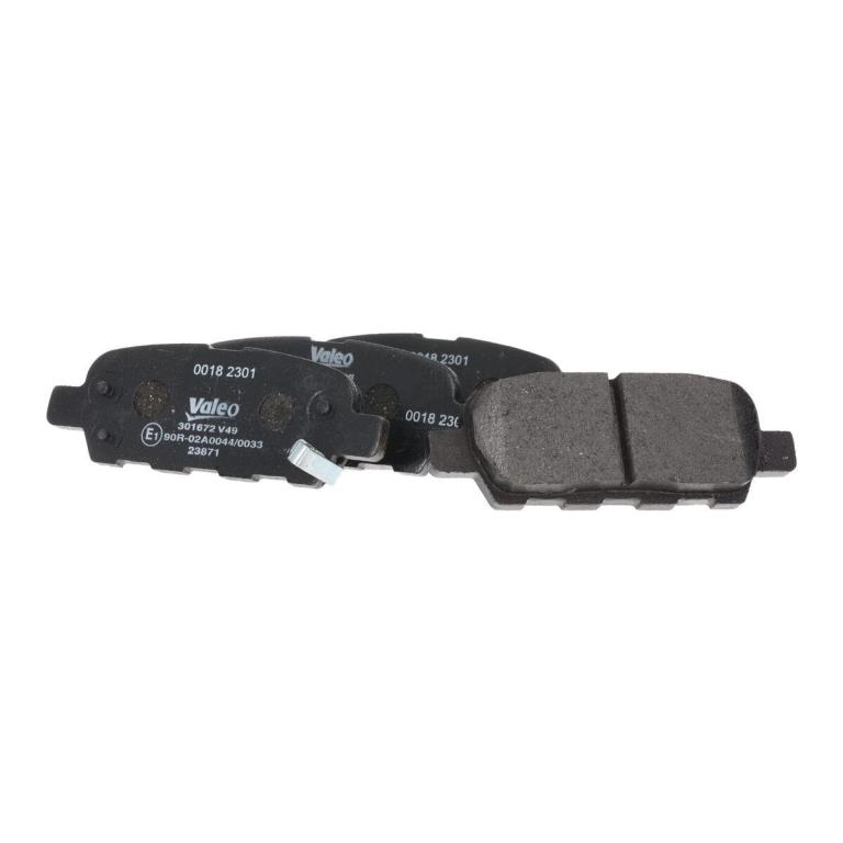 Jeu de 4 plaquettes de frein VALEO ref. 301672